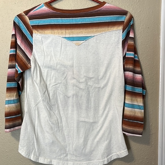 Ariat 3/4 length sleet t shirt - Picture 2 of 2